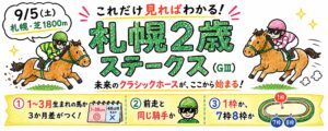 これだけ見ればわかる！札幌2歳ステークス